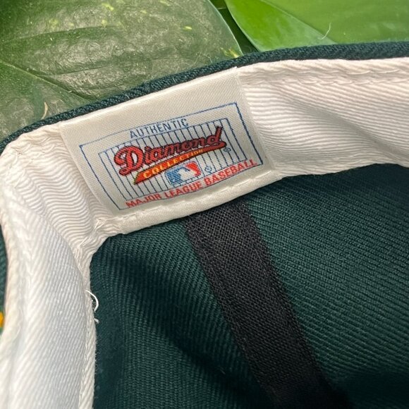 Vintage Oakland A’s Hat | MLB Diamond Collection | 90s Baseball Cap - Picture 4 of 5